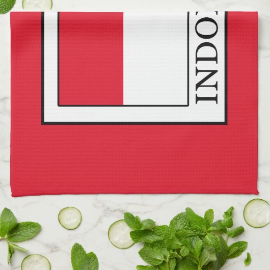 インドネシア キッチンタオル (折り畳み)