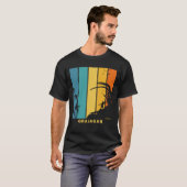 インドネシア グラジャガン サーフィンビーチ Tシャツ (正面フル)