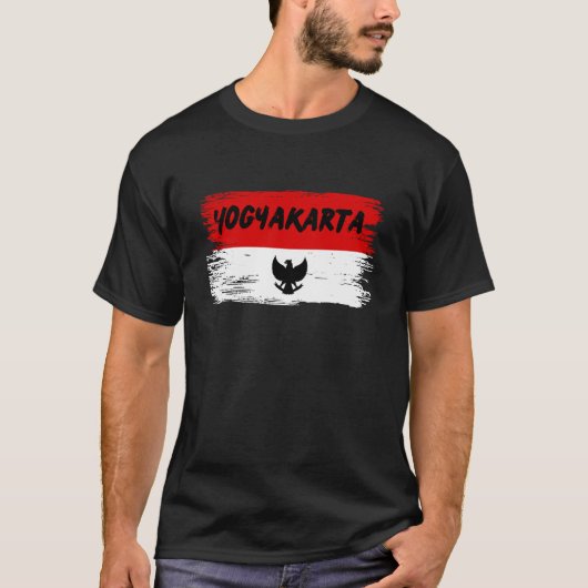 インドネシア ジョグジャカルタ Tシャツ (正面)