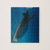 インドネシア,ジンベエザメのプロフィール ジグソーパズル (縦)