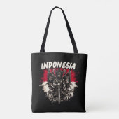 インドネシア トートバッグ (裏面)