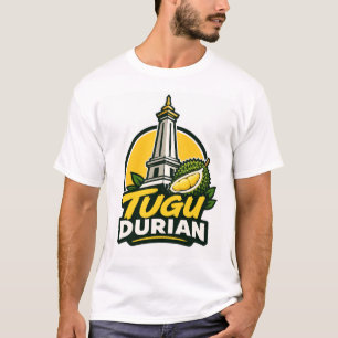 インドネシア ドリアン モニュメント TシャツTシャツ Tシャツ