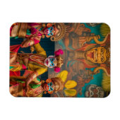 インドネシア・バリ仮面ダンサー マグネット (横)