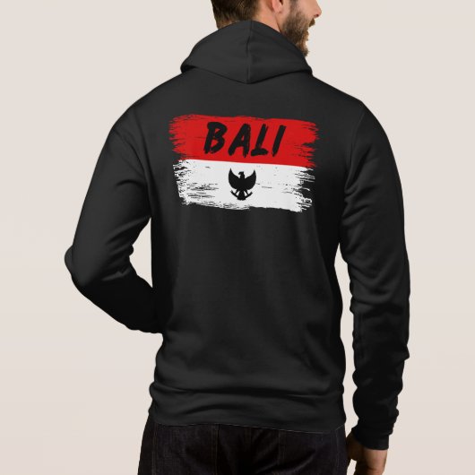 インドネシア・バリ島 パーカ (裏面)