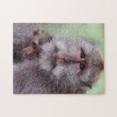 インドネシア、バリ、ウブド、ロングテール・マカク ジグソーパズル (横)