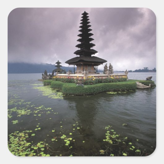 インドネシア バリ ウルンダヌ寺院 スクエアシール (正面)