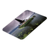 インドネシア、バリ、ウルンダヌ寺。 マグネット (左側)