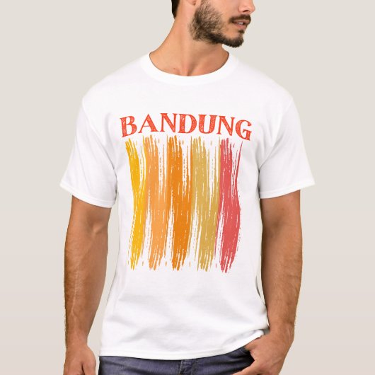 インドネシア，バンドン Tシャツ (正面)