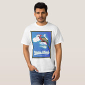 インドネシア ビンタンビンタン島 旅行地図 Tシャツ (正面フル)