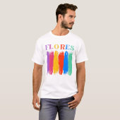 インドネシア，フローレス美しい Tシャツ (正面フル)