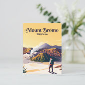 インドネシア ブロモ山 ポストカード (スタンド正面)