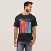 インドネシア，ボルネオ Tシャツ (正面フル)