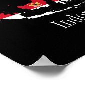 インドネシア ポスター (角)