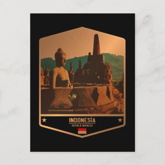 インドネシア ポストカード