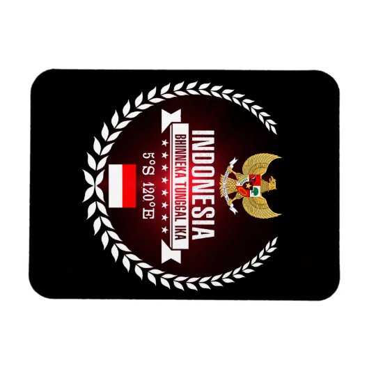 インドネシア マグネット (横)