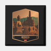 インドネシア マグネット (正面)