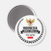 インドネシア マグネット (正面/裏面)