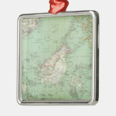 インドネシア、マレーシア メタルオーナメント (左)