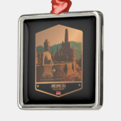 インドネシア メタルオーナメント (左)