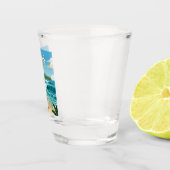 インドネシア ラグンドリ湾 ショットグラス (右)