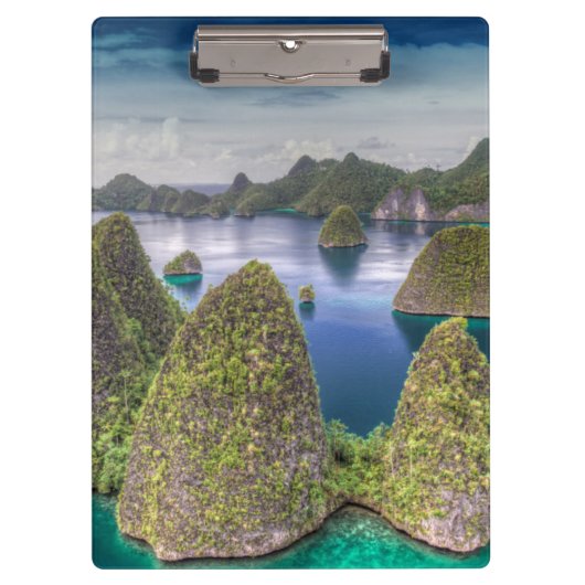 インドネシア ワヤグ島の風景 クリップボード (正面)
