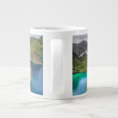 インドネシア，ワヤグ島の風景 ジャンボコーヒーマグカップ (裏面)