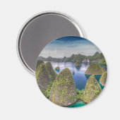 インドネシア ワヤグ島の風景 マグネット (正面/裏面)