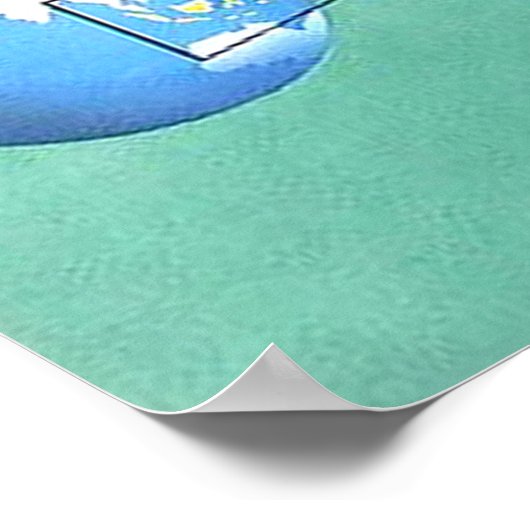 インドネシア、北スマトラのバタックビレッジ ポスター (角)