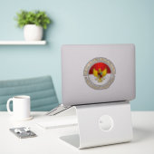 インドネシア（第3） シール (デスク上のノートパソコン)