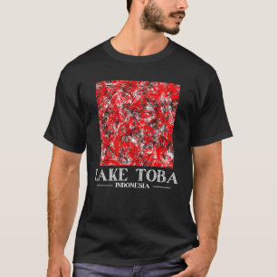 インドネシア,鳥羽湖 Tシャツ