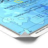 「インドネシア: 1996/today – 詳細地図… ポスター (角)