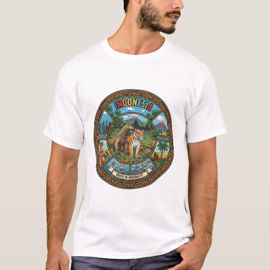 インドネシア Tシャツ (正面)