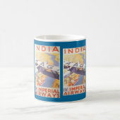 インドバイインペリアルエアウェイズ コーヒーマグカップ (中央)
