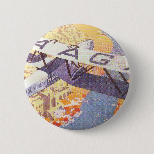 インドバイインペリアルエアウェイズ 缶バッジ (正面)