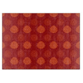 インドパターン カッティングボード (正面)