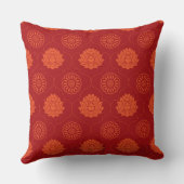 インドパターン クッション (裏面)