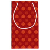 インドパターン スモールペーパーバッグ (裏面)