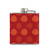 インドパターン フラスク (裏面)