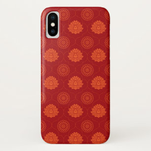 インドパターン iPhone X ケース