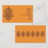 インドブロックプリント 名刺 (正面/裏面)