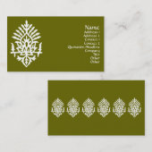 インドブロックプリント 名刺 (正面/裏面)