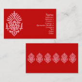 インドブロックプリント 名刺 (正面/裏面)