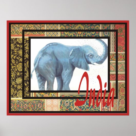 インドプリント#1 ポスター (正面)