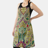 インドペイズリーパター縁どン。 エプロン (インサイチュ)