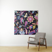 インドペイズリー型 タペストリー (インサイチュ)