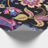 インドペイズリー型 ラッピングペーパー (角)