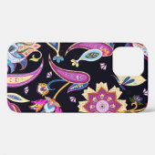 インドペイズリー型 Case-Mate iPhoneケース (裏面 (横))