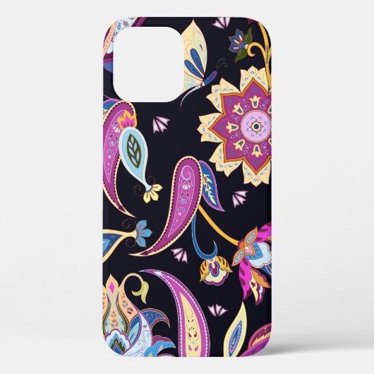 インドペイズリー型 Case-Mate iPhoneケース (裏面)