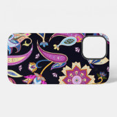 インドペイズリー型 iPhoneケース (裏面横)
