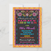 インドボリウッドインスパイアベイビーシャワー 招待状 (正面)